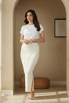 Zivame All Day Seamless Mermaid Saree Shapewear With Removable Drawcord - Ivory — thumbnail 5