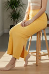Zivame All Day Seamless Mermaid Saree Shapewear With Removable Drawcord - Mustard — thumbnail 4
