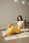 Zivame All Day Seamless Mermaid Saree Shapewear With Removable Drawcord - Mustard — thumbnail 5