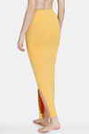 Zivame All Day Seamless Mermaid Saree Shapewear With Removable Drawcord - Mustard1 — thumbnail 4