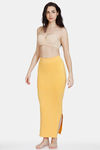 Zivame All Day Seamless Mermaid Saree Shapewear With Removable Drawcord - Mustard1 — thumbnail 5