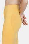 Zivame All Day Seamless Mermaid Saree Shapewear With Removable Drawcord - Mustard1 — thumbnail 6