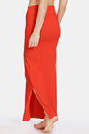 Zivame All Day Seamless Mermaid Saree Shapewear With Removable Drawcord - Orange — thumbnail 4