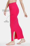 Zivame All Day Seamless Mermaid Saree Shapewear With Removable Drawcord - Rose — thumbnail 4