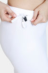 Zivame All Day Seamless Mermaid Saree Shapewear With Removable Drawcord - White — thumbnail 7