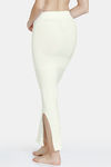 Zivame All Day Seamless Mermaid Saree Shapewear With Removable Drawcord - White1 — thumbnail 4