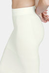Zivame All Day Seamless Mermaid Saree Shapewear With Removable Drawcord - White1 — thumbnail 6