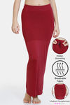 Zivame All Day Seamless Flared Saree Shapewear - Maroon — thumbnail 1