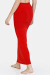 Zivame All Day Seamless Flared Saree Shapewear - Red — thumbnail 3