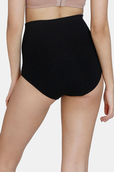 Zivame All Day Highwaist Seamless Shaper Brief - Black — image 3