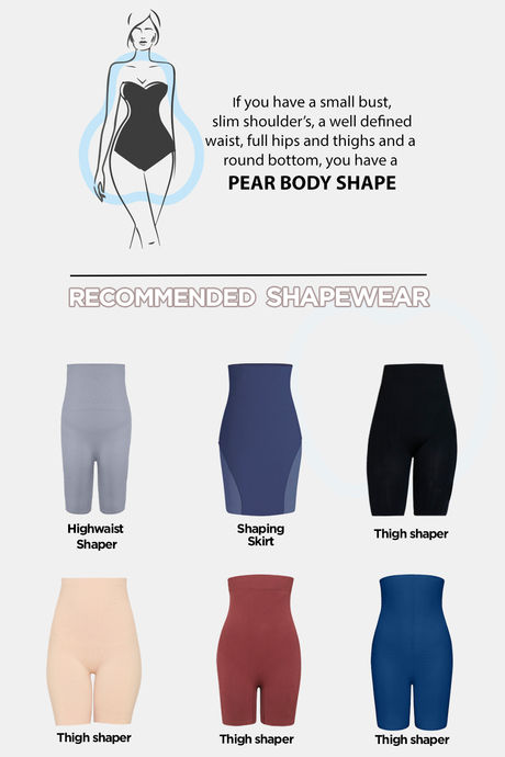 Zivame All Day Highwaist Thigh Shaper- Black — image 9