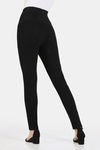 Zivame All Day Medium Control Shaping Denim Pants - Black — thumbnail 3