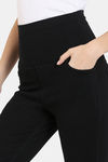 Zivame All Day Medium Control Shaping Denim Pants - Black — thumbnail 5