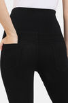 Zivame All Day Medium Control Shaping Denim Pants - Black — thumbnail 6