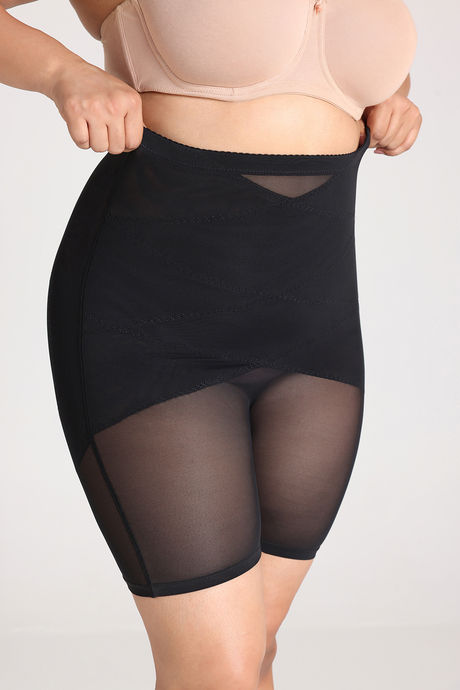 Zivame Butt Enhancing Highwaist Thigh Shaper - Black — image 11