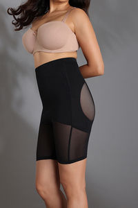 Zivame Butt Enhancing Highwaist Thigh Shaper - Black — thumbnail 4