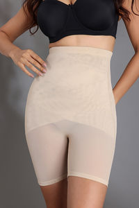 Zivame Butt Enhancing Highwaist Thigh Shaper - Skin — thumbnail 6