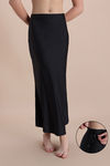 Zivame Shimmer Stretchy Saree Underskirt  - Black — thumbnail 1