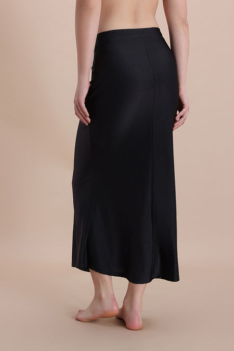 Zivame Shimmer Stretchy Saree Underskirt  - Black — image 3