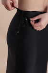 Zivame Shimmer Stretchy Saree Underskirt  - Black — thumbnail 7