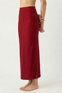 Zivame Shimmer Stretchy Saree Underskirt - Cerise — thumbnail 4