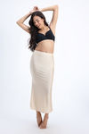 Zivame Shimmer Stretchy Saree Underskirt  - Semolina — thumbnail 4
