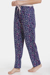 Zivame Must Haves Butter-Soft Poly Knit Pyjama - Navy — thumbnail 2