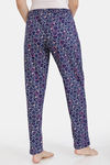 Zivame Must Haves Butter-Soft Poly Knit Pyjama - Navy — thumbnail 3