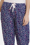 Zivame Must Haves Butter-Soft Poly Knit Pyjama - Navy — thumbnail 5