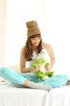 Zivame Crazy Farm Cotton Pyjama Set- Blue n Cream — thumbnail 6