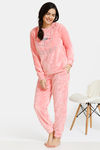 Zivame Fluffy Fur Knit Top - Pink — thumbnail 4