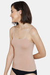 Zivame Girls Knit Cotton Camisole - Roebuck — thumbnail 2