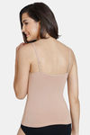 Zivame Girls Knit Cotton Camisole - Roebuck — thumbnail 3