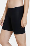 Zivame Girls Knit Cotton Shorts - Anthracite — thumbnail 3