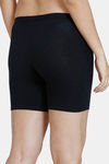 Zivame Girls Knit Cotton Shorts - Anthracite — thumbnail 4
