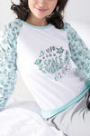 Zivame Space Vibes Cotton Sweatshirt - White — thumbnail 4