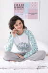 Zivame Space Vibes Cotton Sweatshirt - White — thumbnail 5