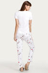 Zivame Crazy Farm Cotton Pyjama Set- White — thumbnail 3