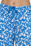 Zivame Bohemian Magic Rayon Pyjama Set - Blue — thumbnail 6