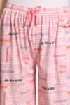 Zivame Fun & Frolic Knit Cotton Bermuda Shorts - Pink — thumbnail 5