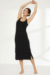 Zivame Knit Cotton Kurti Slip - Black — thumbnail 4