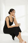 Zivame Knit Cotton Kurti Slip - Black — thumbnail 5