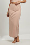 Zivame Knit Cotton Layering Skirt - Roebuck — thumbnail 2