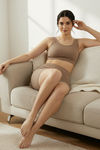 Zivame Knit Cotton Layering Shorts - Roebuck — thumbnail 4