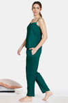 Zivame Bridal Trousseau Rayon Pyjama Set - Evergreen — thumbnail 2