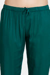 Zivame Bridal Trousseau Rayon Pyjama Set - Evergreen — thumbnail 6
