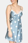 Zivame Hugged Fit Babydoll With Removable Cookie - Grey — thumbnail 4