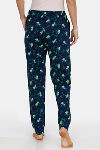 Zivame Tree of Life Cotton Pyjama - Navy — thumbnail 3