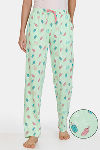 Zivame Sweet Treats Cotton Pyjama - Green — thumbnail 1
