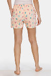 Zivame Sweet Treats Cotton Shorts - Orange — thumbnail 3